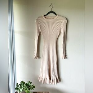 Unbranded BEAUTIFUL large off white  sweater dress